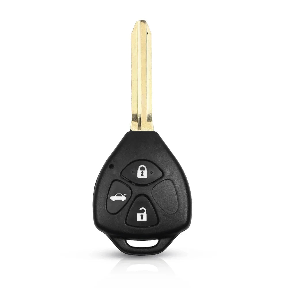 KEYYOU 10pcs Remote Car Key Shell Case Cover Fob Replacement For Toyota Camry Avalon Corolla Matrix RAV4 Venza Yaris 2/3/4BNT