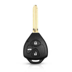 KEYYOU 10pcs Remote Car Key Shell Case Cover Fob Replacement For Toyota Camry Avalon Corolla Matrix RAV4 Venza Yaris 2/3/4BNT