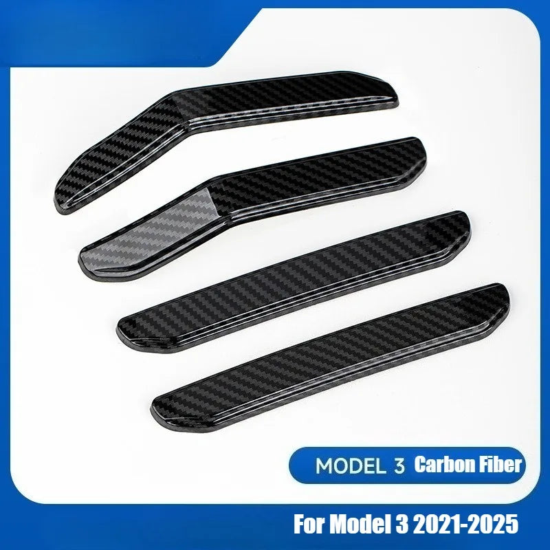 4PCS for Tesla Model 3/Y 2025 2026 Door Protector Strip Anti-Collision Door Side Edge Protection Sticker Guard Exterior Accessor