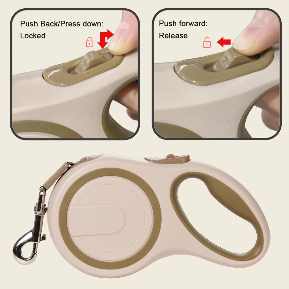 Automatic Retractable Big Dog Leash 5M 8M Strong Pet Roulette Leash for Small Large Dogs Cats Walking Golden Retriever Lead Rope