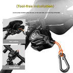 Enlee Retractable Bicycle Traction Rope Pull Rope With Hook Bicycle Tow Rope Strong Tension Safety MTB Trailer Rope Outdoor Tool