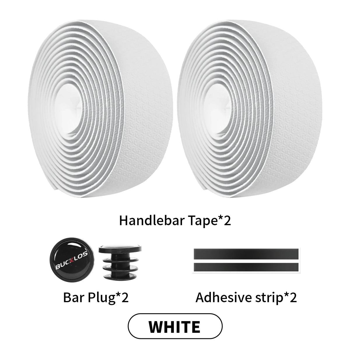 BUCKLOS Ultralight Handlebar Tape for Road Gravel Bicycle Shock Absorbing Drop Bike Handle Bar Tapes Non-Slip Tape Cycling Parts