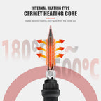 JCD 908U 80W Digital Soldering Iron kit 220V/110V Adjustable Temperature LCD Display Portable Soldering iron DIY Welding Tools