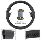 Custom Fit  Microfiber Leather Car Steering Wheel Cover For BMW 530 523 523li 525 520li 535 545i E60 Car Steering Protector