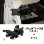 For BYD Denza B5 8 Leopard Car Magnetic Phone Holder Leopard 5 8 Gravity Navigation Mount Adjustable Ball Head Car Accessories