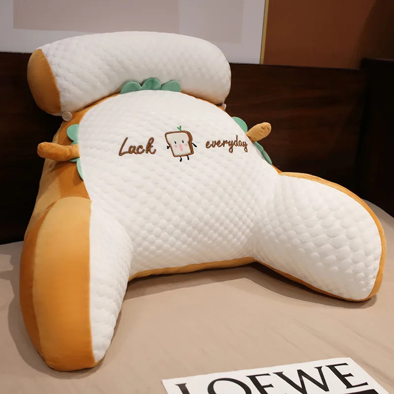 Reading Pillow for Adults, Ergonomic Back Wedge Support, with Cooling Cover for Watching TV, Gaming, Working & Recovery