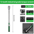 2.5-30N.m 10-120N.m 50-350N.m Torque Wrench 1/4 3/8 1/2 inch square head torque key ±3% High Accuracy Torque Wrench Professional