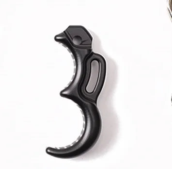Colorful UV 3/4 Finger Release adjustable Compound Bow Release Aid Device Grip Archery Outdoor Shooting Hunting Accessory