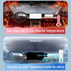 Car Sun Visor For Jeep Grand Cherokee WK2 2011~2021 Front Windshield Sunshade Heat Insulation Summer Cooling Auto Accessories