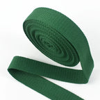 4Meters 1.3mm Thick Cotton Webbing Tapes 20-50MM Backpacks Strap Band Garment Ribbons Belt DIY Sewing Decoration Accessories
