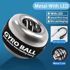 Self-Starting Wrist Ball-Lightweight Portable Silent Stress Relief Tool for Daily Use Non-Slip Hand Trainer for Office/Gym/Home