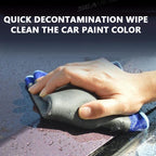 SEAMETAL 30x30cm Car Cleaning Towel Magic Clay Cloth Scratch-Free Car Wash Mud Cloth with Blue Clay Bar Care Towel Washing Tool