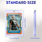 1-20 Magnetic Card Holder 35pt One Touch Card Holder U-V Protectors Hard Plastic for Trading Cards Magnet Baseball Cards Holder
