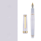 Jinhao 82 Fountain Pen Golden Clip EF/F/M Nib Acrylic Ink Pen Luxury Writing Pens for Stationery Business Office School Supplies