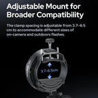 Godox S3 Speedlite Bracket for Godox AD200Pro AD200Pro II AD400Pro AD400Pro II AD600Pro