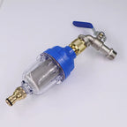 1/2" 40μm Prefilter 16mm Pacifier Garden Taps Faucet Filter Quick Connector 316 Stainless Steel Screen Irrigation Hose Adapter