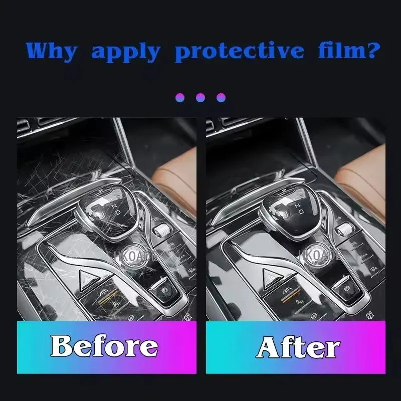 FOR public Touareg 2019-2025 Dashboard Multimedia Navigation Transparent Anti-Scratch Protection Film Modification