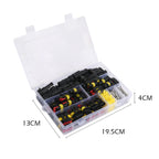 352pcs Waterproof Connectors For Car Motorcycle Yacht Electrical Wire Connector Kit 1/2/3/4 Pin Terminals Harness Plug Connector