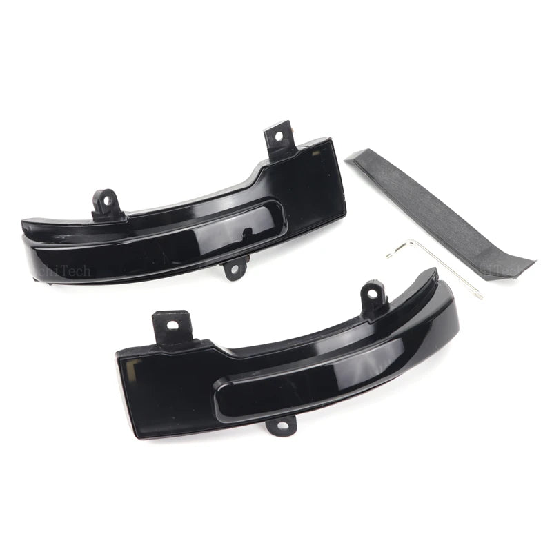 2PCS LED Dynamic Turn Signal Light Mirror Indicator Blinker Lamp for Mitsubishi Outlander GF GG ZJ ZK ZL 2013-20, Lancer 2016