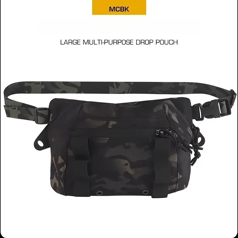 TACTICAL SS Style Multi Purpose Waist Bag Brunch Box Drop Pouch Dump Pouch for Hunting Adjustable