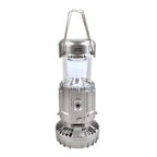 Solar Multifunctional Handheld Camping Lamp Tent Lamp LED Portable Flashlight Portable Waterproof Emergency Powered Work Light