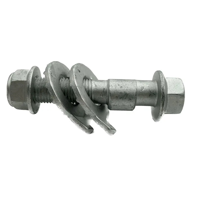 4PCS 10mm-17mm 12.9 Level Automotive Four Wheel Alignment Camber Bolt Tire Eccentric Screw Car Adjustment Repair Tools Silver