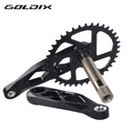 GOLDIX MTB Crankset BSA 24mm 165mm 170mm 175mm Direct Mount R-SPEC Trail Hollow Bike Crank Spindle DH AM XC for Shimano SRAM