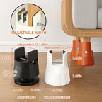 Adjustable Splint-Type Lift Pads: Moisture-Proof, Shockproof For Furniture Legs; Fits Table/Chair/Stool Legs For Heightening