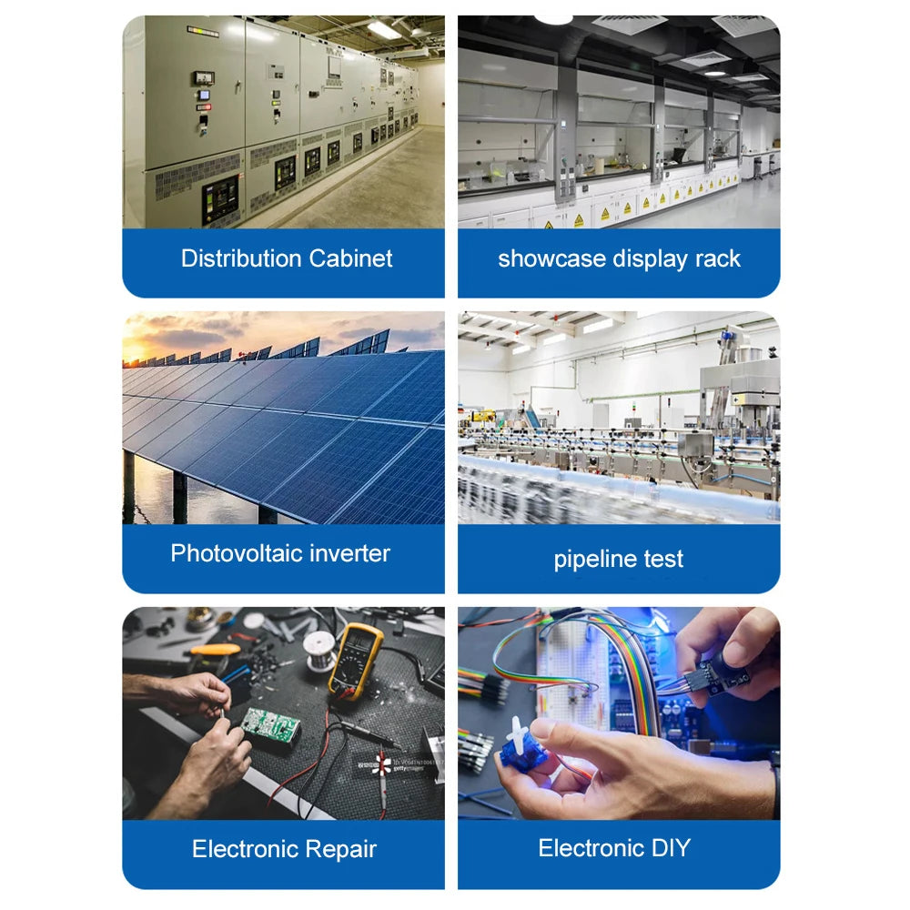 20A/50A/100A/200A Digital Meter DC8-100V Voltmeter Ammeter LCD 4-in-1 DC Voltage Current Power Energy Detector Amperimetro Shunt