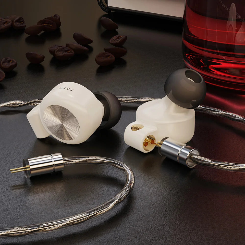 ARTTI T10 planar in-ear earphones 14.2mm driver, detachable 0.78mm 2-pin, 3.5mm or 4.4mm
