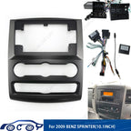 10.1Inch Car Radio Fascias For 2009 BENZ SPRINTER  Android Stereo Frame Player 2 Din Head Unit Panel Dash Trim With cable canbus