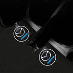 2pcs/set Car Led Logo Door Light Laser Projector Ghost lamp Welcome Light For Mazda 6 8 Atenza Axela RX-8 RX-9 Ruiyi Accessories