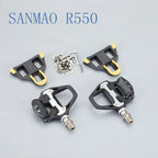 RACEWORK Road Bike Pedals Clipless Clip-On Pedals With Sealed Bearings Nylon Ultralight Pedals For Gravel Cycling Parts