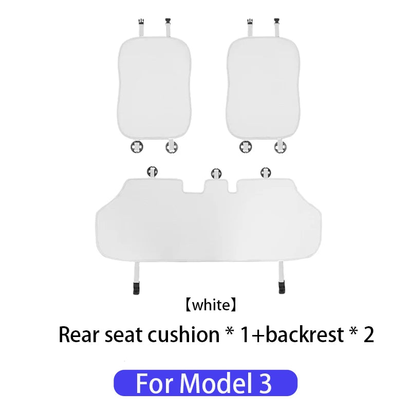 car seat cover cushion For Tesla Model 3/Model Y 2019-2026 juniper Ice Silk Seat Cover breathable seat car Interior accessories
