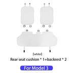 car seat cover cushion For Tesla Model 3/Model Y 2019-2026 juniper Ice Silk Seat Cover breathable seat car Interior accessories