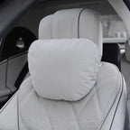Car Headrest Waist Set Memory Foam Neck Pillows & Lumbar Support Cushions | Ergonomic Design, Anti-Static, Comfortable Headrests