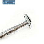 KAMPFE Manual Safety CNC - Processed Stainless Steel for Wet Shaving sensitive skin