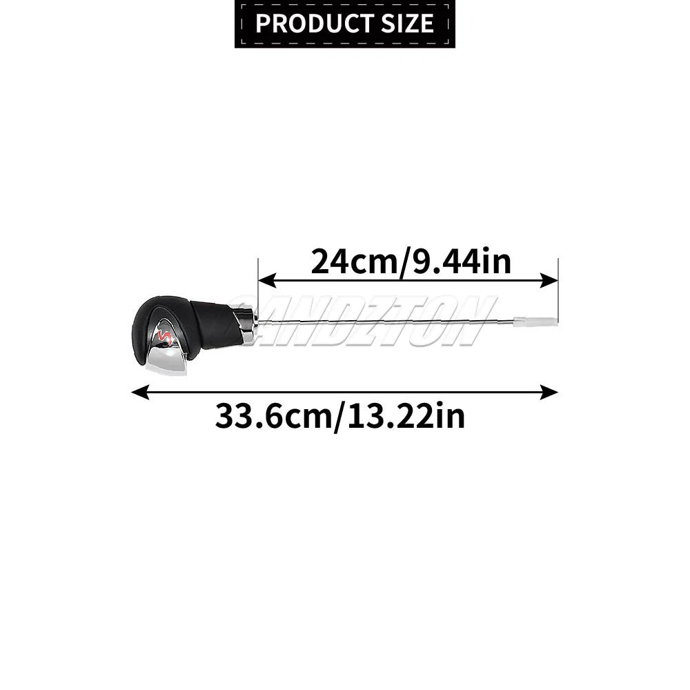 For BMW MINI R55 R56 R57 R58 R59 R60 R61 New Automatic Gearbox Shifter Lever Head Gear Shift Knob 25167584239 car accessories