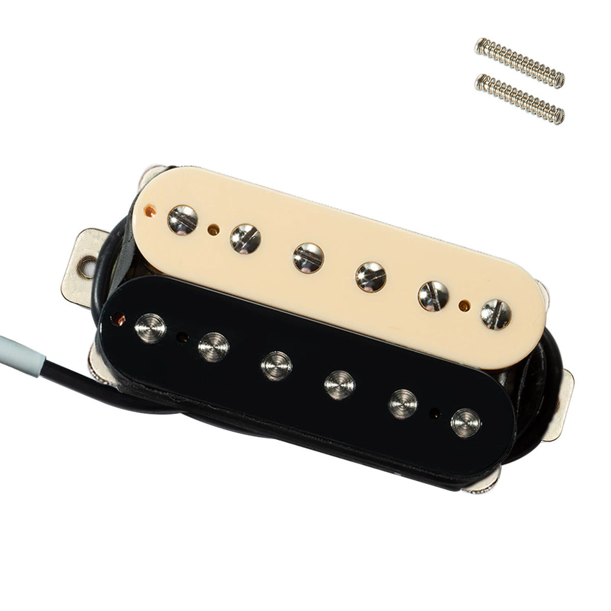 Phrilam Pro HH High output Alnico5 6 non &6 adjustable Humbucker Neck/50mm7.6K  Bridge/52mm Pickups8.8/16.5K for Electric Guitar
