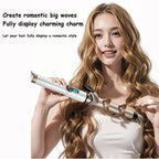 Electric Professional Ceramic Hair Curler LED Curling Iron Roller Curls Wand Waver Hair straightener Styling Tool 9mm-38mm
