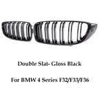Front Bumper Kidney Gloss Black Carbon Chrome Grill M Color Grille Grill For BMW 4 Series Gran F32 F33 F36 F80 F82 2013-2020