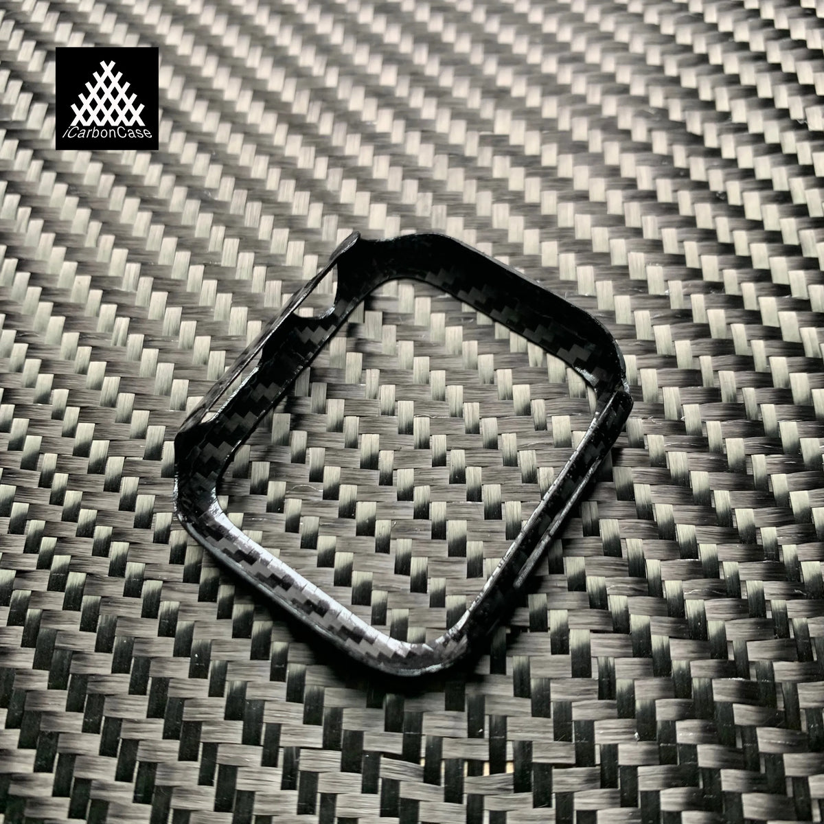 Real Glossy Carbon Fiber Case for Apple iWatch SS6 S7 S8 S9 Ultra 41 42 44 45 46 49 mm Super Light Smart Watch Protective Cover