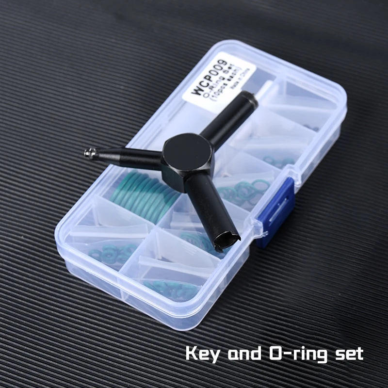 Tactical Airsoft Magazine Fluorine Rubber O Ring Pistol for GBB Marui TM Glock 17 Set Green Flat Silicone Ring Seal Gasket Air