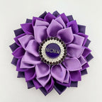Gradient Violet Corsage Sisterhood NCNW Brooch