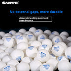 SANWEI TR/RS/3S 3 Star Table Tennis Balls 40+ ABS New Material Seamed Durable Professional Ping Pong Balls Training 50/100pcs