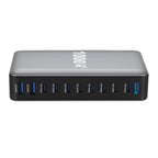 1000W 10-Port GaN Desktop Adapter 140W PD Fast Charging for MacBook Pro Laptop, 100W for Phone Tablet, Multi Port USB Hub Statio