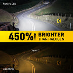 2Pcs Q16 H7 LED Canbus 100W High Power For Peugeot 308 Renault Clio VW Golf 6500K 12V Spotlight Head Hi/Lo Beam Ampoule H7 Turbo