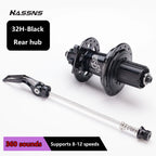HASSNS DVO9 Hub 360 Sound Mtb Cube 32 Holes Bearing Hub Rear Bicycle Bushings Mountain Bike 9 Paws Noisy Cube 8-12 Speed Cycling