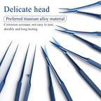4 Pieces/set Of Ophthalmic Microsurgery Instruments 12/16/18cm Scissors+Needle Holder+tweezers Stainless Steel Surgical Tools