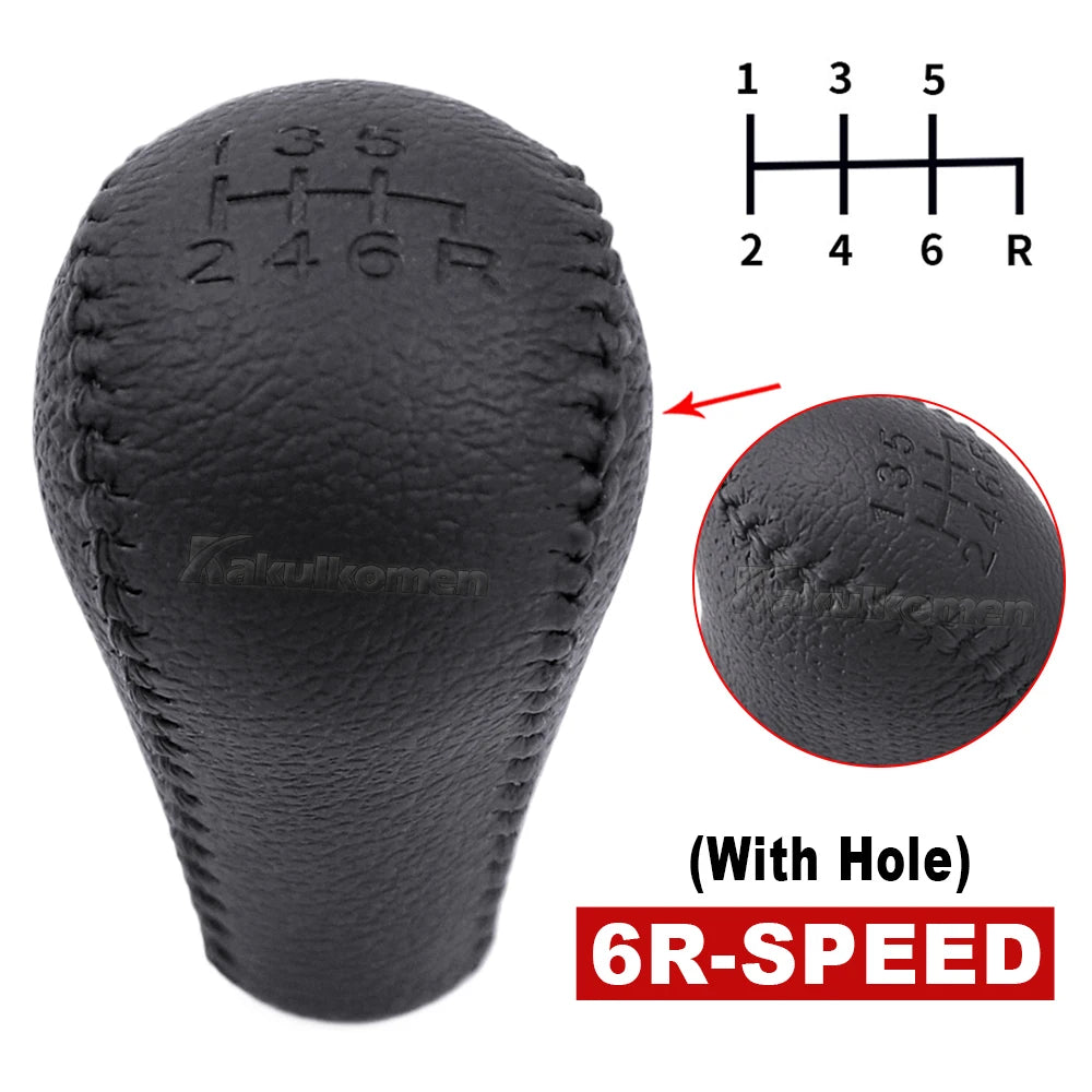 Manual 5/6 Speed Black Gear Shift Knob Handle Lever For NISSAN Navara D40 Frontier Double Cab 2005-2015/Pathfinder R51 2007-2019